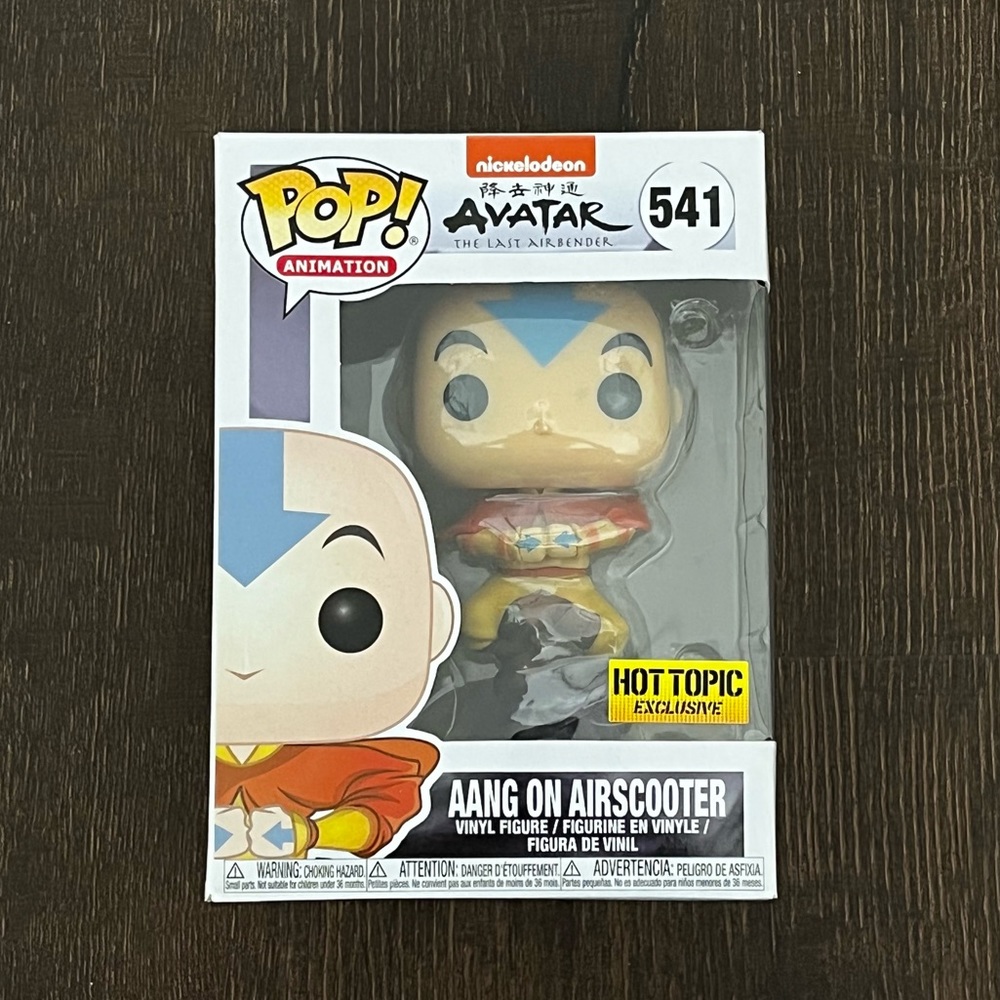 Aang on Airscooter POP Figure